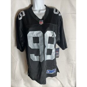 Maxx Crosby Fnatics Jersey Small MISPRINT On Front